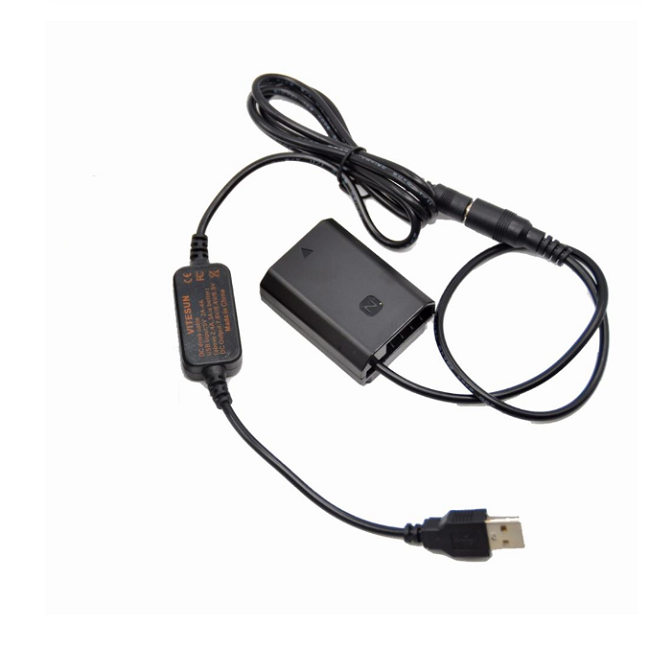 AC adapter USB AC-FZ100 coupler DR-FZ100 NP-FZ100 replace Sony