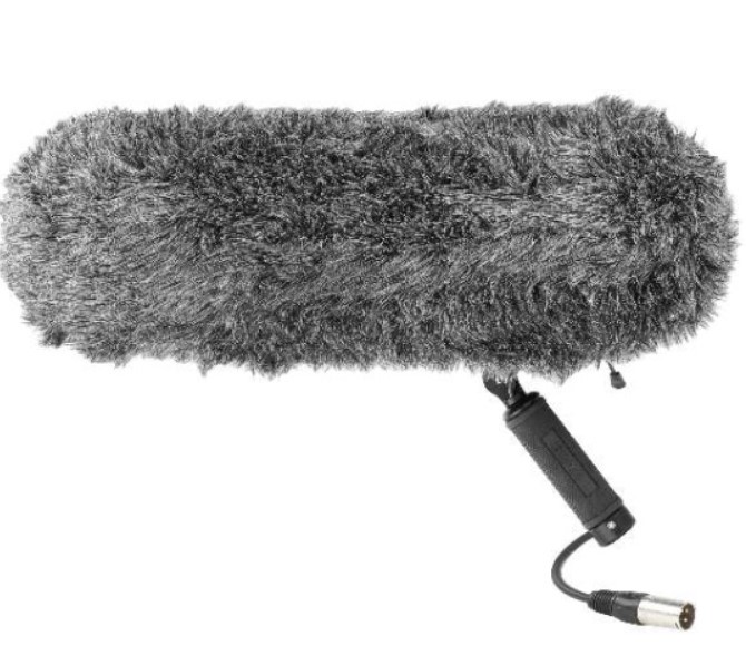 Windshield Boya BY-WS1000 cu suspensie anti-shock si cablu XLR pentru microfon