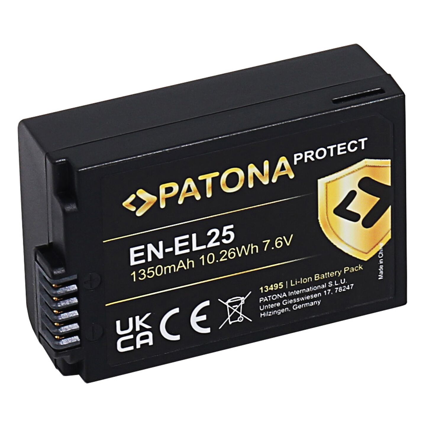 ​Acumulator Patona Protect EN-EL25 1350mAh compatibil Nikon-13495