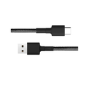 Cablu de date Xiaomi Mi Type-C Braided, 100cm, Negru