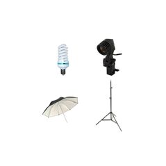 Starter kit lumina continua foto-video cu umbrela de reflexie