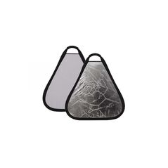 Blenda triunghiulara cu maner white-silver 60cm