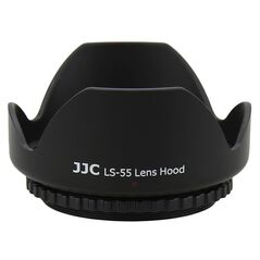 ​JJC LS-55 Parasolar tip petala pe filet 55mm pentru zoom standard