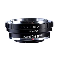 K&F Concept FD-FX adaptor montura Canon FD la Fuji X-Mount