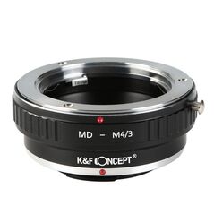 K&F Concept MD-M4/3 adaptor montura Minolta MD-Micro 4/3 (MFT)