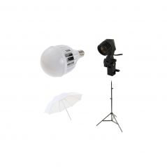 Starter kit lumina continua foto-video cu umbrela de difuzie