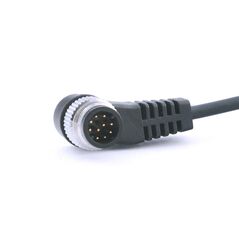 Cablu remote spiralat Commlite 1N compatibil MC-20 MC-22 MC-30 MC-36 pentru Nikon D3X D700 D300 D3 D200 D100 F6 F5 F100 N90 D2 D1 Fuji S3 S5 Pro