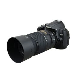 ​JJC LH-57 Parasolar HB-57 pentru Nikon AF-S NIKKOR 55-300mm f/4.5-5.6G