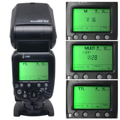 Shanny SN586-RF Blitz Canon E-TTL/ Nikon i-TTL, wireless radio 2.4G