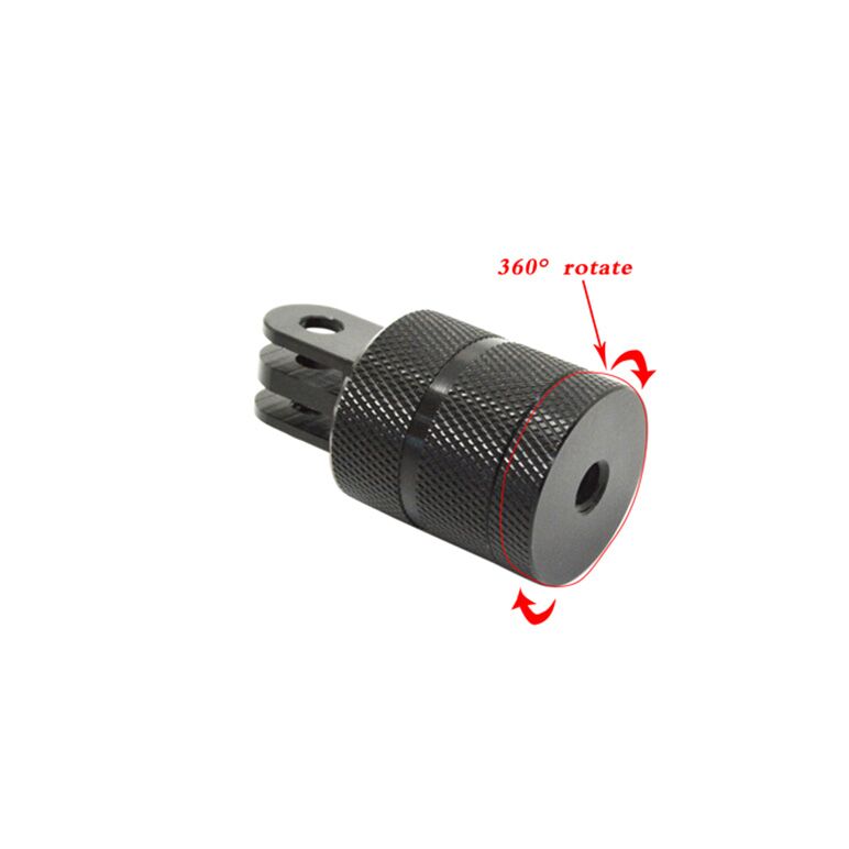 Adaptor rotativ montura GoPro Hero, SJCAM la trepied sau monopied GP290A