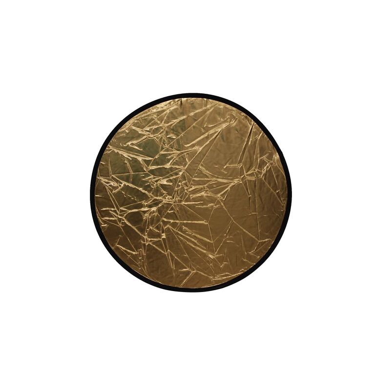 Blenda rotunda 2in1 gold-silver 40cm
